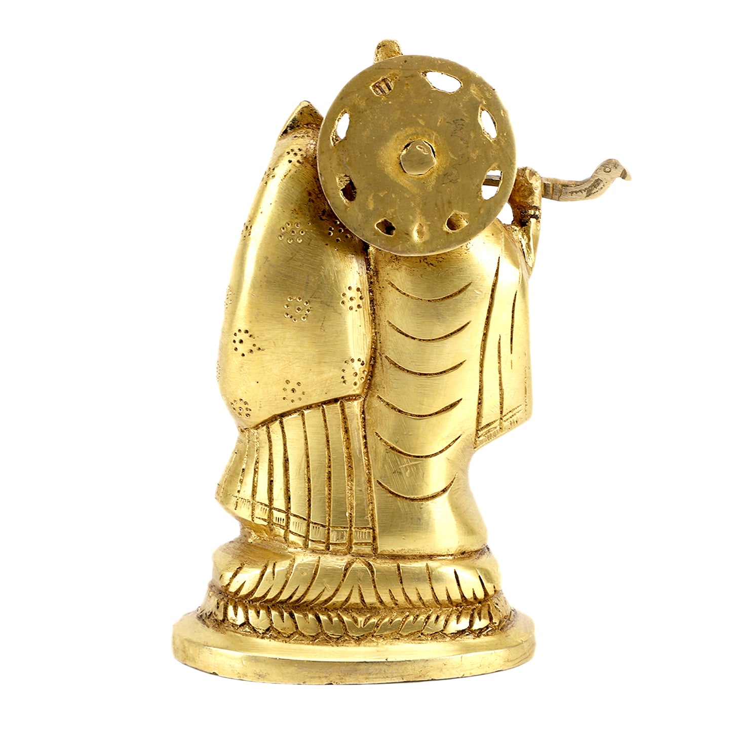 Kraftbarn - HINDU GOD BRASS STATUE - RADHA KRISHNA SIZE 5.5" HEIGHT - 376