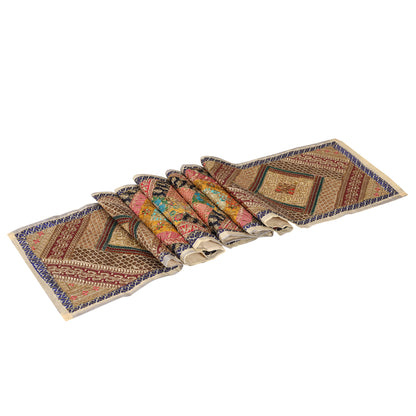 Kraftbarn - Table Runner Zari Beige Color