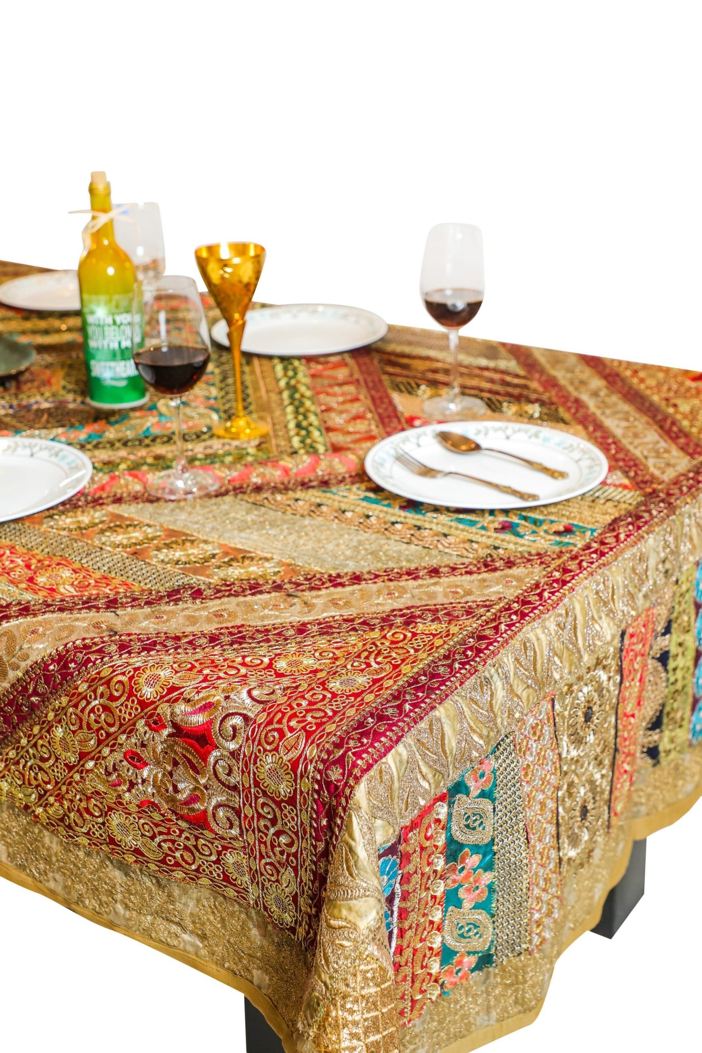 Kraftbarn - Table Cover Zari Golden Color - 114, 116, 123
