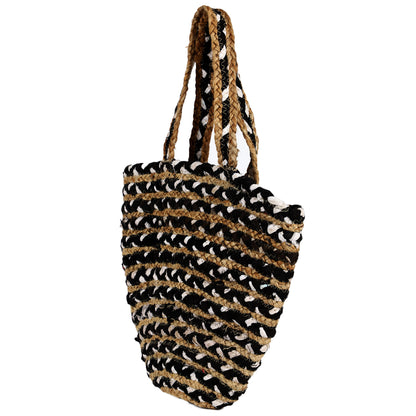 LADIES JUTE BAGS/ HAND BAG/ SHOPPING BAG/TOTE BAG KRAFT BARN - 304